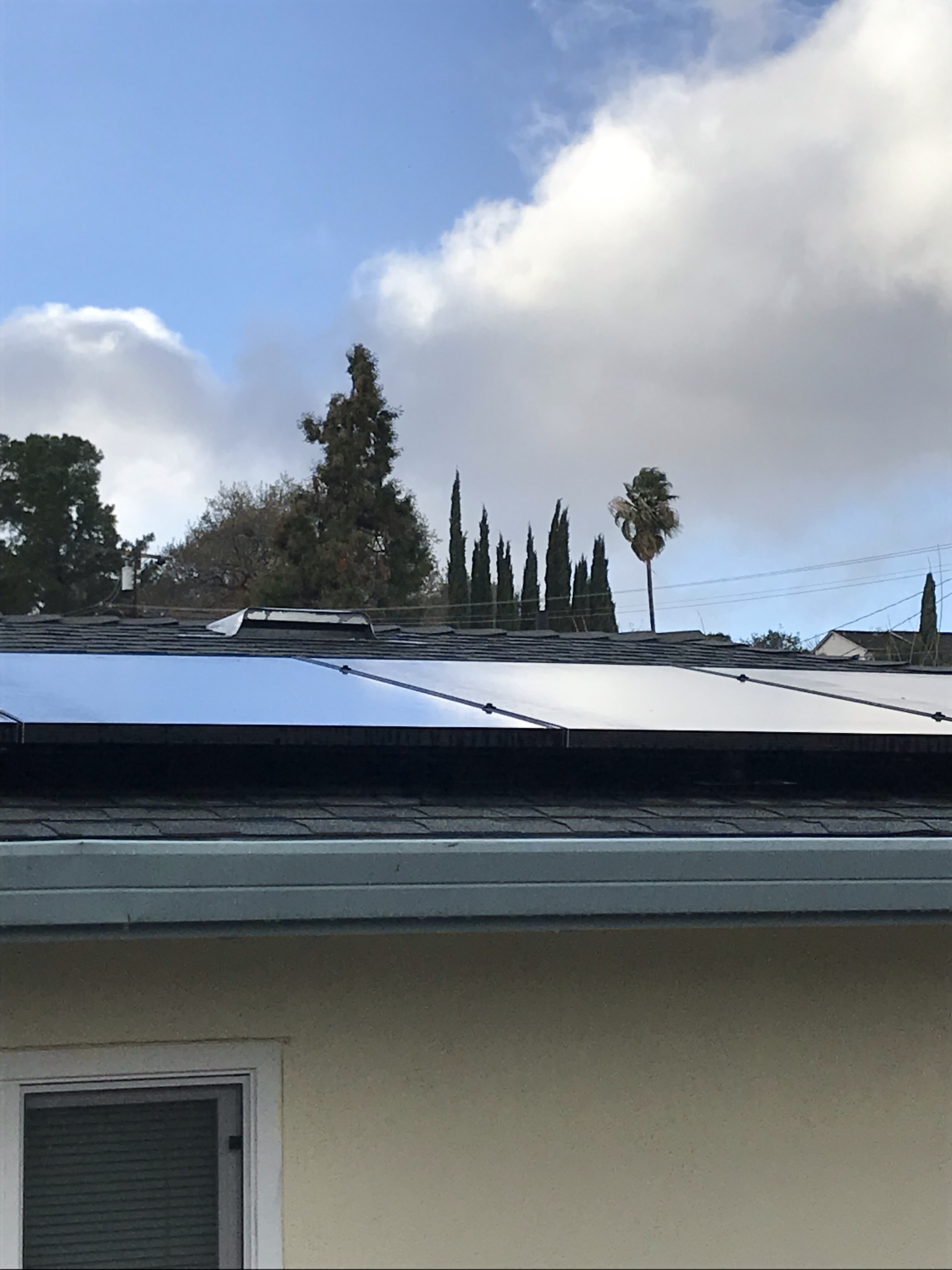 Self-Clean Solar Panels, or